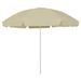 Parasol de plage Jaune sable 300 cm - Photo n°1