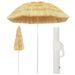 Parasol de plage Naturel 180 cm Style hawaïen - Photo n°1