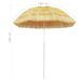 Parasol de plage Naturel 180 cm Style hawaïen - Photo n°5