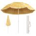 Parasol de plage Naturel 300 cm Style hawaïen - Photo n°1