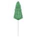 Parasol de plage Vert 180 cm - Photo n°3