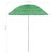 Parasol de plage Vert 180 cm - Photo n°8