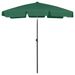 Parasol de plage Vert 180x120 cm - Photo n°1