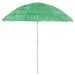 Parasol de plage Vert 240 cm - Photo n°1