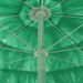 Parasol de plage Vert 240 cm - Photo n°2