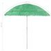 Parasol de plage Vert 240 cm - Photo n°7