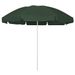 Parasol de plage Vert 240 cm 3 - Photo n°1