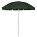 Parasol de plage Vert 240 cm 2 - Photo n°1