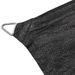 Parasol en PEHD rectangulaire 2x4 m Anthracite - Photo n°3