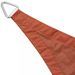 Parasol en tissu Oxford carré 3,6x3,6 m Ocre marron - Photo n°3