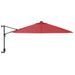 Parasol mural rouge vif 290 cm - Photo n°3