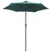 Parasol Vert 200x211 cm Aluminium - Photo n°1