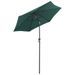 Parasol Vert 200x211 cm Aluminium - Photo n°3