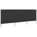 Paravent 3 panneaux Tissu 400 x 120 Anthracite - Photo n°1