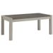 PARISOT Table a manger - Décor Gris Loft et Beton Foncé - MALONE - L 180 x P 90 x H 78 cm - Photo n°1