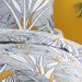 Parure de lit Sunshine - 2 personnes - 260 x 240 cm - 100% coton - Blanc Motif Tropical - TODAY - Photo n°2
