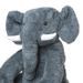 Peluche Elephant géant assis - 78 cm - gris - Photo n°3