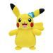 Peluche Pikachu BANDAI - Pokémon - 20 cm - Avec une fleur ou un chapeau - Modele aléatoire - Photo n°1