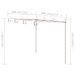 Pergola de jardin Marron antique 4x3x2,5 m Fer - Photo n°7