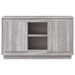 Petit buffet 2 portes 1 étagère extérieure 102 cm – Modèle Novila - Photo n°1