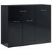 Petit buffet 3 portes et 1 tiroir Homa L 88 cm - Gamme intemporelle - Photo n°1