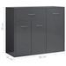 Petit buffet 3 portes et 1 tiroir Homa L 88 cm - Gamme intemporelle - Photo n°7