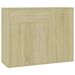 Petit buffet 3 portes et 1 tiroir Homa L 88 cm - Gamme intemporelle - Photo n°1