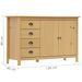 Petit buffet Kalexia 130 cm - Bois de pin massif - Photo n°4