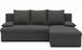 Canapé d’angle réversible convertible GARY en tissu côtelé – 206 cm - Photo n°1