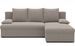 Canapé d’angle réversible convertible GARY en tissu côtelé – 206 cm - Photo n°1