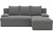 Canapé d’angle réversible convertible GARY en tissu côtelé – 206 cm - Photo n°1