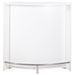 Petit meuble bar blanc SNACK 106 cm – Comptoir compact avec rangement design - Photo n°1