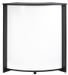 Petit meuble bar noir BARNO 97 cm – Comptoir compact avec étagères réglables - Photo n°1
