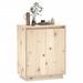 Petit meuble de rangement 2 portes en bois massif de pin – Collection Vizion - Photo n°3