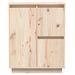 Petit meuble de rangement 3 portes en bois massif de pin – Collection Vizion - Photo n°1