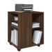 Petit meuble de rangement sur roulettes Burok 60 cm – Discret et pratique - Photo n°1