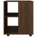 Petit meuble de rangement sur roulettes Burok 60 cm – Discret et pratique - Photo n°3