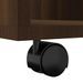 Petit meuble de rangement sur roulettes Burok 60 cm – Discret et pratique - Photo n°6
