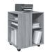 Petit meuble de rangement sur roulettes Burok 60 cm – Discret et pratique - Photo n°1