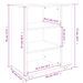 Petit meuble de rangement sur roulettes kazok 60 cm – Sobre et pratique - Photo n°10
