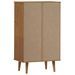 Petite armoire à chaussures en bois de pin Leva L 60 x H 103 x P 35 cm – Compacte et Élégante - Photo n°6