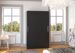 Petite armoire de chambre noir avec 2 portes coulissantes Keria 120 cm - Photo n°2