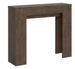 Petite console extensible en bois Kilaz 90x25/181 cm - Photo n°4