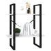 Petite étagère style industriel Loza 60 cm - Photo n°1