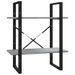 Petite étagère style industriel Loza 60 cm - Photo n°1