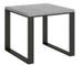 Petite table carrée extensible 90x90/180 cm Tiroz evolution - Photo n°4