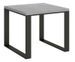 Petite table carrée extensible 90x90/180 cm Tiroz evolution - Photo n°1