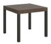 Petite table carrée extensible 90x90/246 cm Karry - Photo n°1