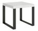 Petite table carrée extensible 90x90/246 cm Tiroz - Photo n°1