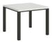 Petite table carrée pliante 90x90/180 cm Dova - Photo n°1